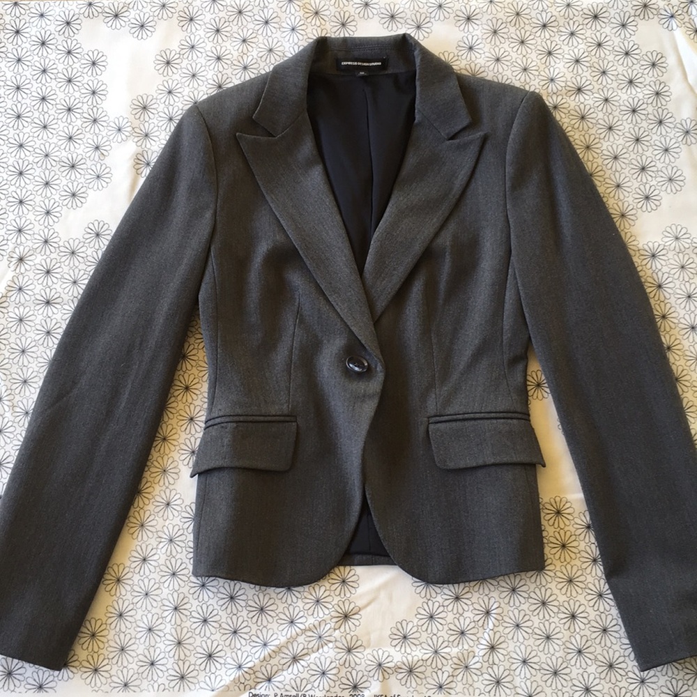 Express Design Studio Blazer Business Suit Jacket